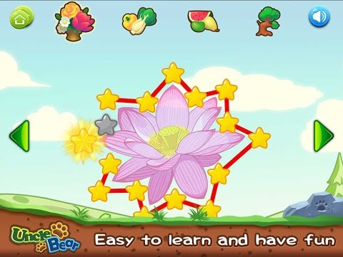 Line Game for Kids: Plants Video