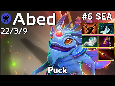 Abed [Fnatic] plays Puck!!! Dota 2 7.20