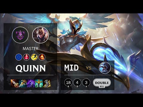 Quinn Mid vs Talon - EUW Master Patch 11.8