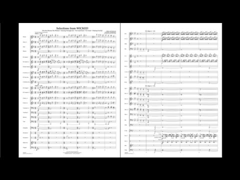 Selections from Wicked by Stephen Schwartz/arr. Jay Bocook