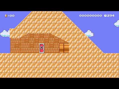 The Ancient Koopa Pyramid by Shiverdog 🍄 Super Mario Maker 2 😶 No Commentary　⚿abf