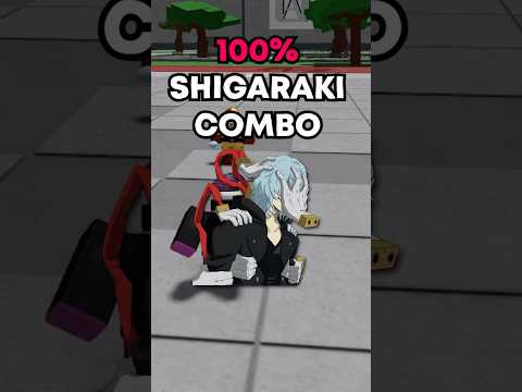 100% SHIGARAKI Combo In #heroesbattlegrounds #roblox #shigaraki