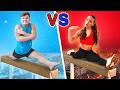 HOT Vs COLD Gymnastics Challenge
