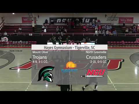 North Greenville vs. Mount Olive - NGU Men's Basketball 2019