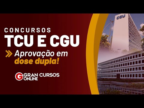 Concurso CGU e TCU: Aprovação em dose dupla! – Contabilidade Pública com Rodrigo Machado