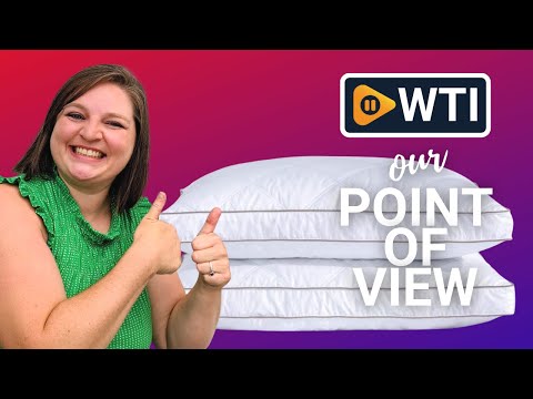 puredown Goose Down Feather Pillows - WTI product video review