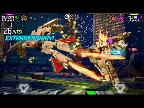 Ramjet vs Megatron D85 — Transformers: Forged to Fight — Happy New Year!