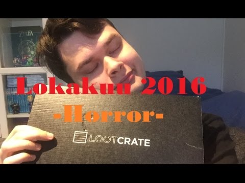 Avataan Loot Crate (Lokakuu 2016 - Horror)