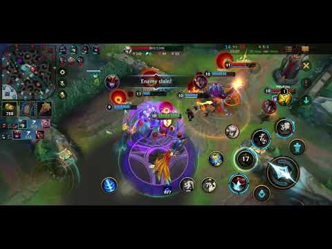 Ziggs vs Draven in the bot lane | League of Legends: Wild Rift Full Gameplay