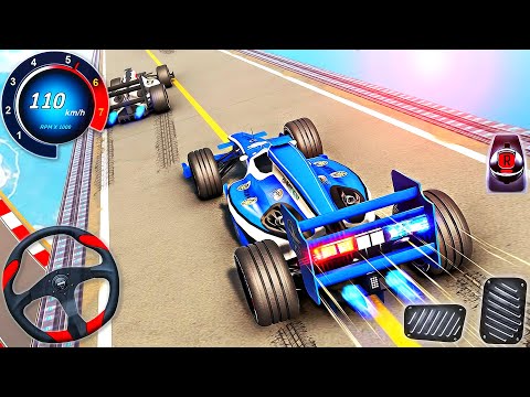 Formula Car Racing Stunts 3D - Impossible Car Mega Ramp Simulator 2024 - Android GamePlay #10