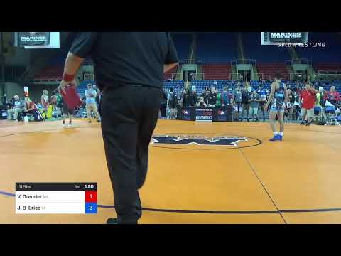 112 Lbs Round Of 64 - Victoria Orender, Massachusetts Vs Julianna Burkett-Erice, Virginia 1e07