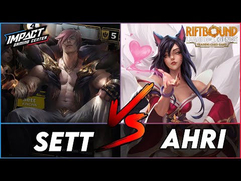 Ahri VS Sett [PAPER] | Round 3 | Riftbound Nexus Night at IGC