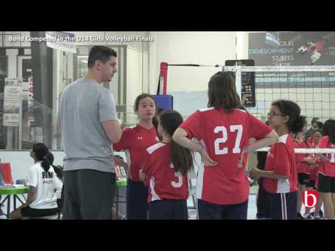 20170228 Bond Competed in the U14 Girls Volleyball Finals