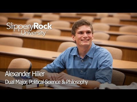 SRU Success Stories - Alex Hiller, Political Science & Philosophy Dual Major