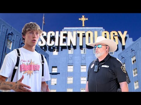 Preaching The Gospel At Scientology!