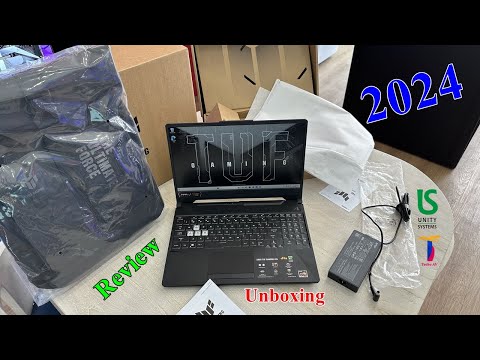 Asus TUF Gaming A15 FA506N AMD Ryzen 7-7435HS Unboxing and Review 2024 | RTX 3050 | Gaming Laptop