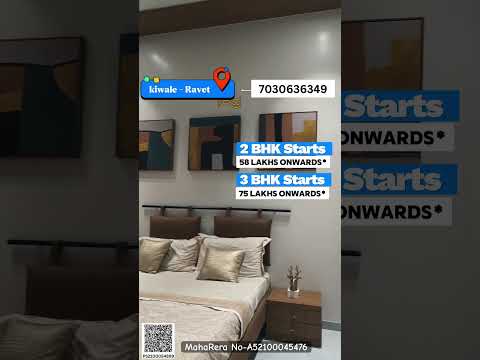 2 BHK 900 Sq.ft. Apartment for Sale in Kiwale, Pune