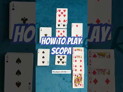 How to Play Scopa