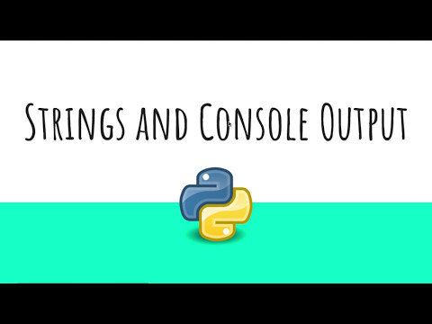 Python Flipped Lesson Strings Console Output