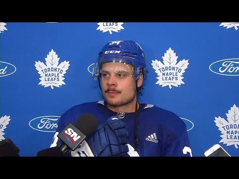 Maple Leafs Morning Skate: Auston Matthews - September 24, 2019