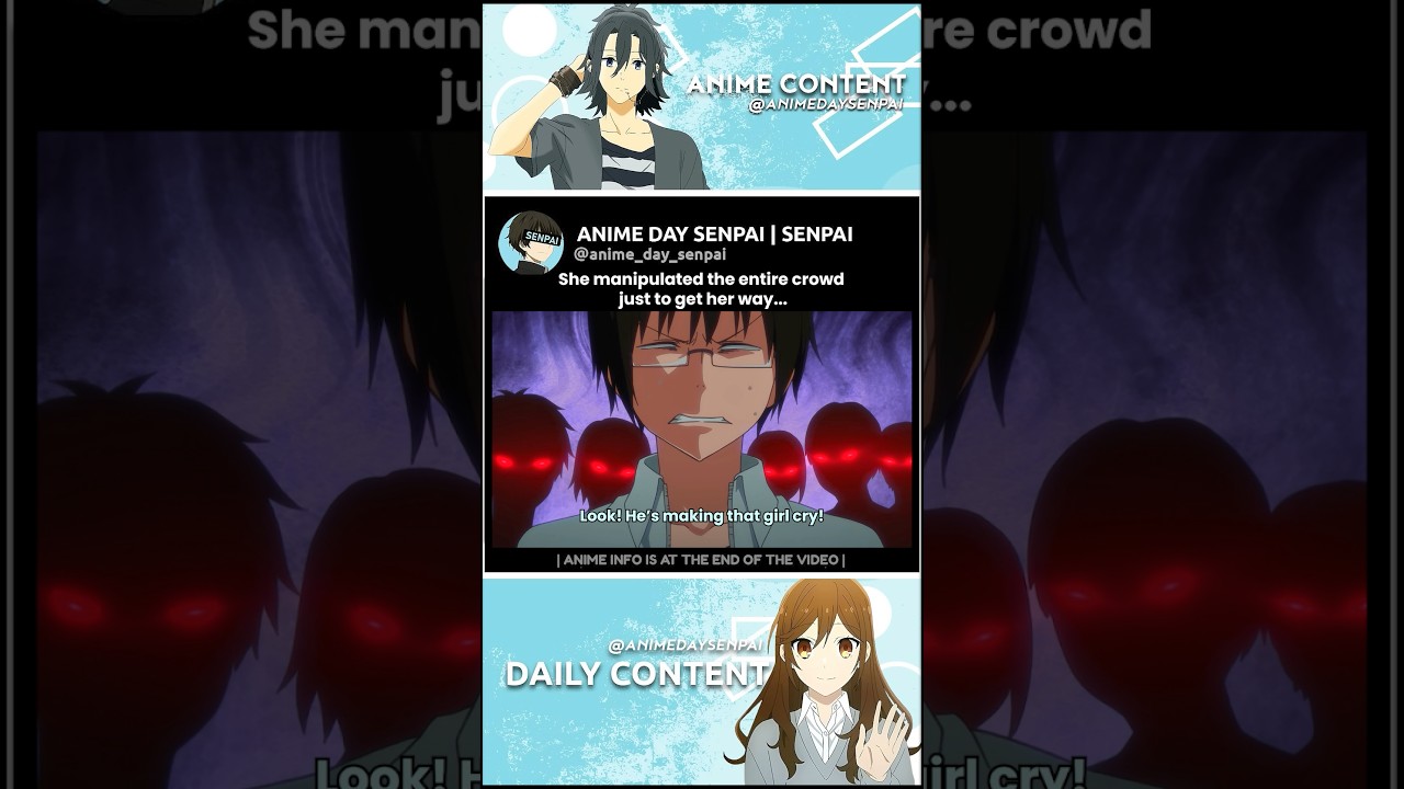 She manipulated the entire crowd just to get her way...