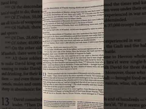 1 Chronicles (Divrei-HaYamim Alef) 13 | Tanakh/Old Testament | Audio Bible | CJB | CompleteJewishBib