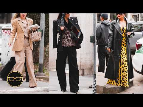 Milan Early Spring Street Style Fashion Milan Fashion Week 2026 Trendy  Most Stunning Fashionistas
