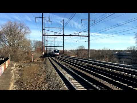 [2016/12/22-23] Amtrak and NJ Transit trains at New Brunswick, NJ