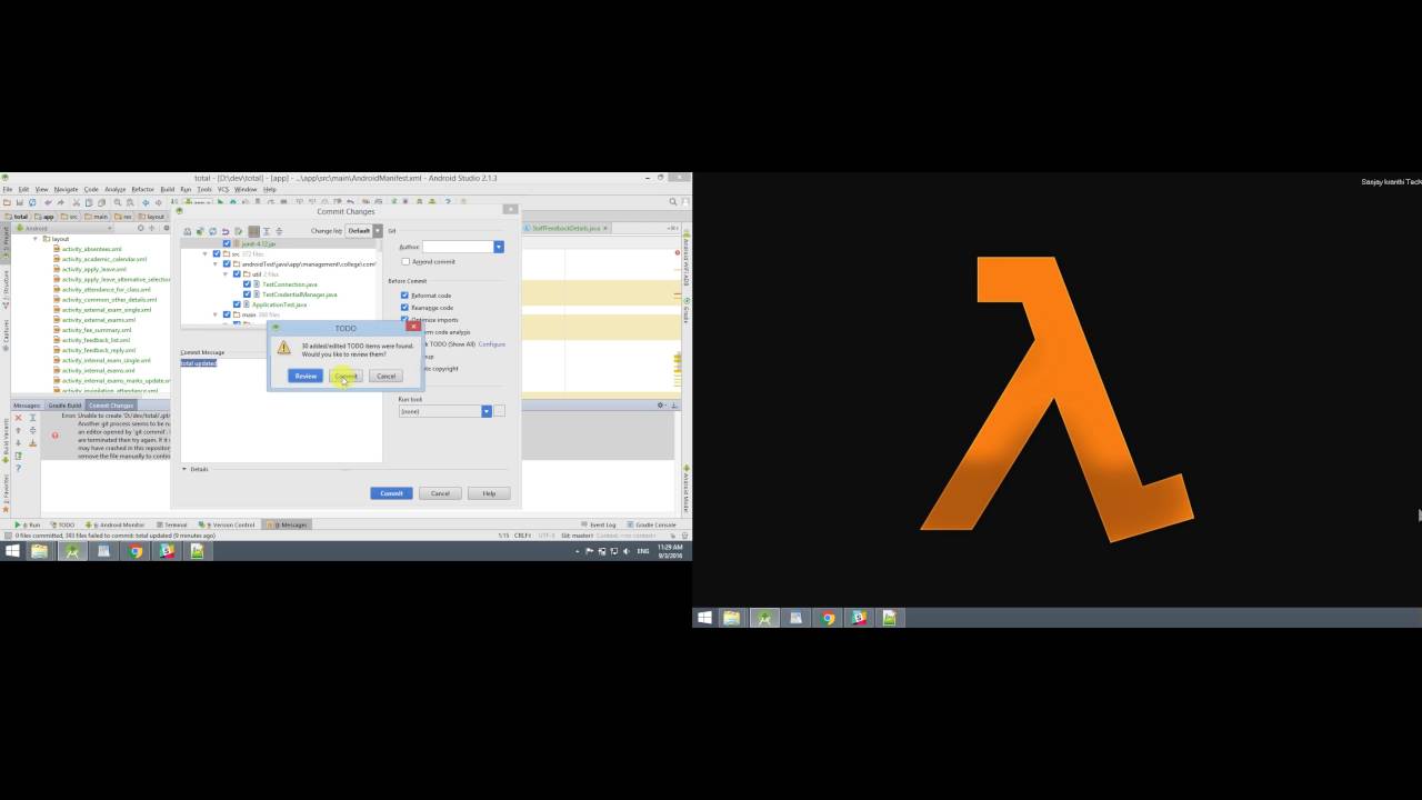 Watch video how to manually terminate git process:index lock file exists when i try to commit but cannot Now how to manually terminate git process:index lock file exists when i try to commit but cannot