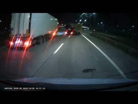 A1 26.10.2022 wypadek