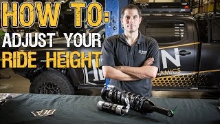 HOW TO: Adjust Your Ride Height Using ICON Coilovers