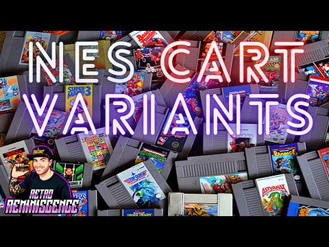 Cartridge Variants Episode 1 NES VARIANTS