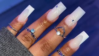Watch Me Do My Nails + Q&A (when did I start doing nails?🤔) 💅🏼 - Anacrylics