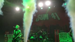 Sum 41 @ Stockholm, SWE 15/03/17 - A Murder Of Crows