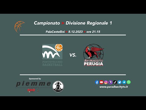 HIGHLIGHTS DIVISIONE REGIONALE 1 2023-2024 - PONTEVECCHIO BASKET vs. UISP PALAZZETTO PERUGIA BASKET