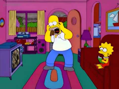 Los Simpson lluvia acida , discurso de Cristina