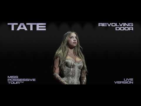 Tate McRae - revolving door (live version) Miss Possessive Tour