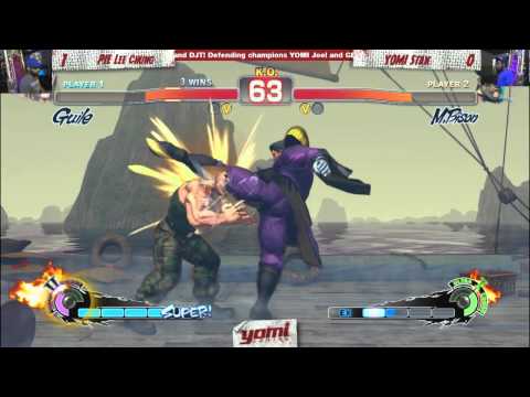 WB Round 2: PIE LEE CHUNG (Guile) vs. YOMI Stan (M. Bison) - USF4; Capcom/Anime Week 2