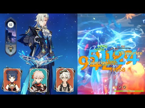 C0 Neuvillette National Team - 4.1 Spiral Abyss Floor 12 | Genshin Impact