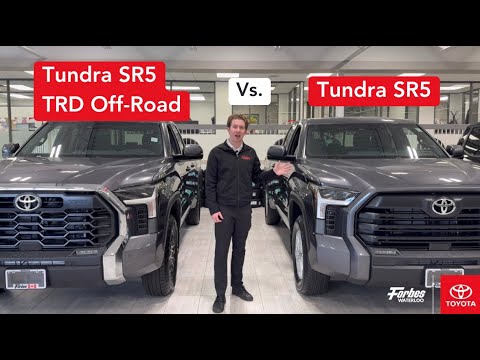 2025 Tundra SR5 vs. 2025 Tundra SR5 TRD Off-Road