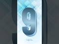 9 To 0 Countdown With Bold Style Voicel Countdown Timer Shorts