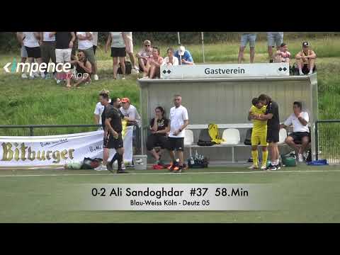 Kreispokal Köln Endspiel 2025 SC Blau-Weiß 06 Köln e.V. - SV Deutz 05| Pass Schuss Tor