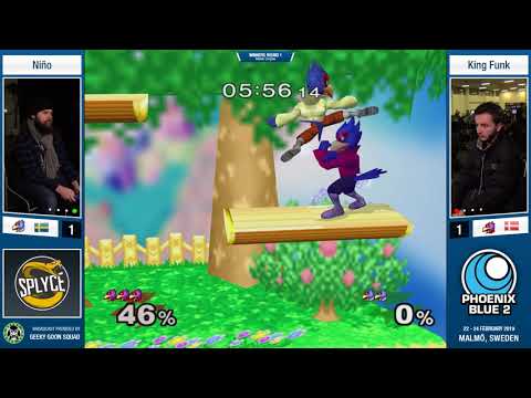 PXB2 - Niño (Falco) Vs. King Funk (Falco) - Winners Round 1 - Melee Singles