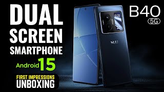 NUU B40 5G Dual Screen Smartphone  |  Is it worth the Hype?  |  UNBOXING REVIEW
