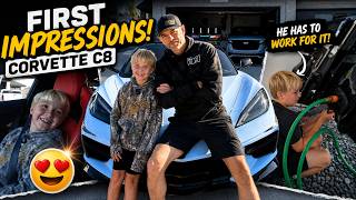 FIRST Impressions - Corvette C8! (Nephew’s Reaction Says It All)