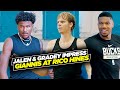 Giannis Impressed By Jalen Green, Grady Dick & More at Rico Hines Runs!