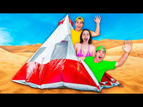 24 HORAS EN EL DESIERTO !!