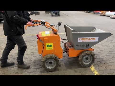 Video: Bernards RCD300E E-power 48V minidumper 1
