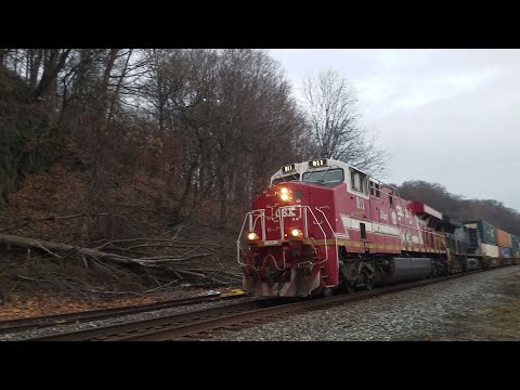 Video shots of CSX #911 on the River Line!  All taken on December 10th, 2021