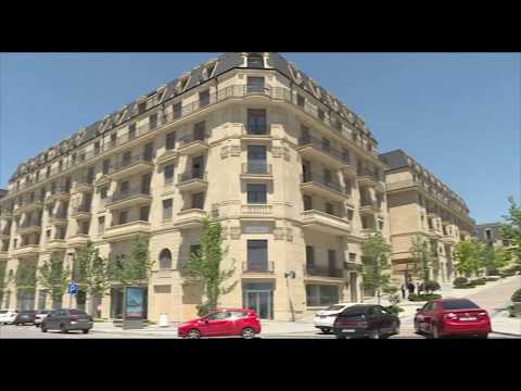 Reportage about Baku White City project on AzTV News